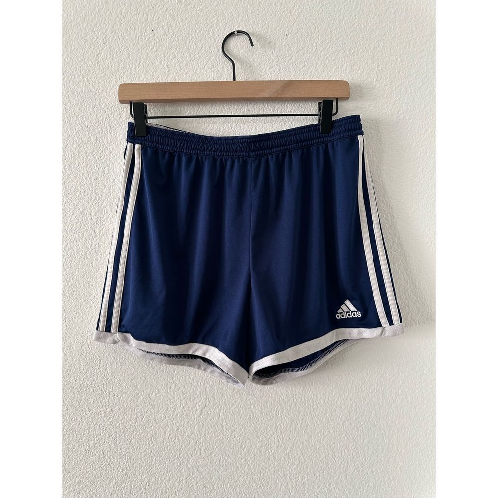 Adidas climacool high waisted jersey basketball shorts in navy